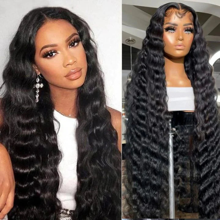 Raw loose Deep Wave Wig