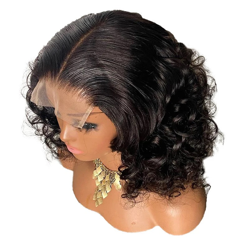 4x4 Lace  curly wig