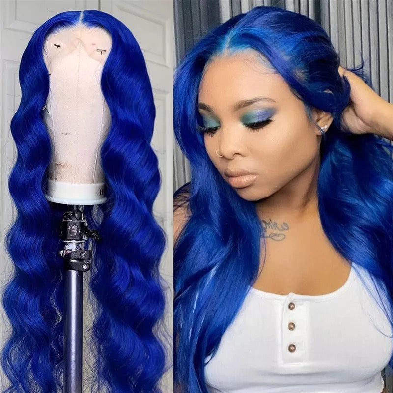 Blue 13x4 Lace Frontal