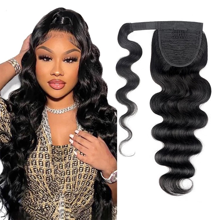 BodyWave wrapped Ponytail