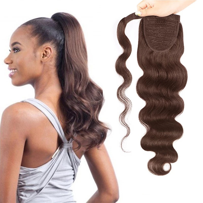 BodyWave wrapped Ponytail