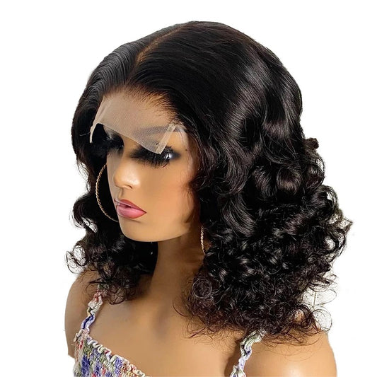 4x4 Lace  curly wig